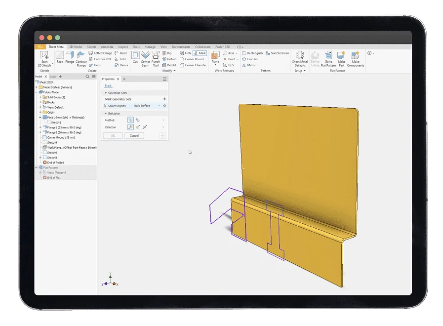 Inventor on iPad