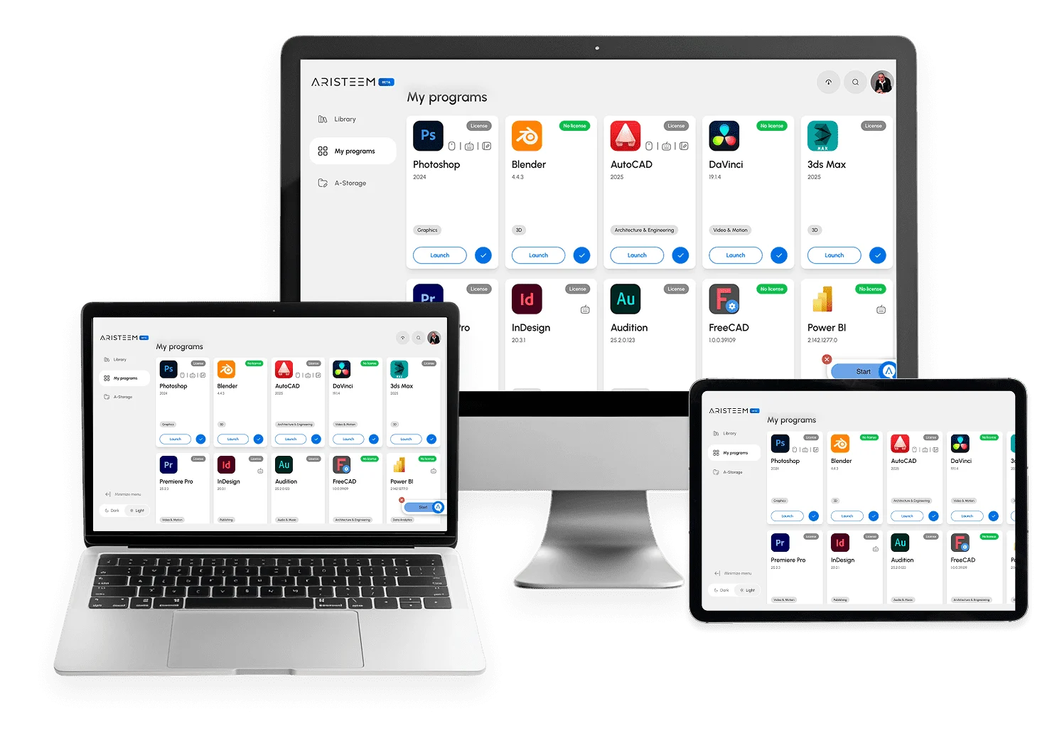 Aristeem on devices