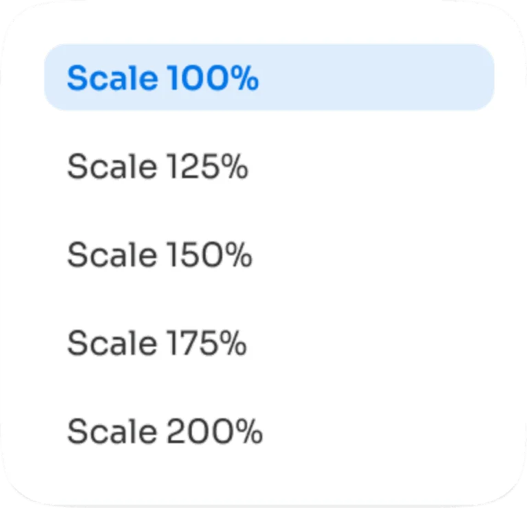 scale
