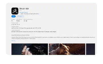 launch zbrush