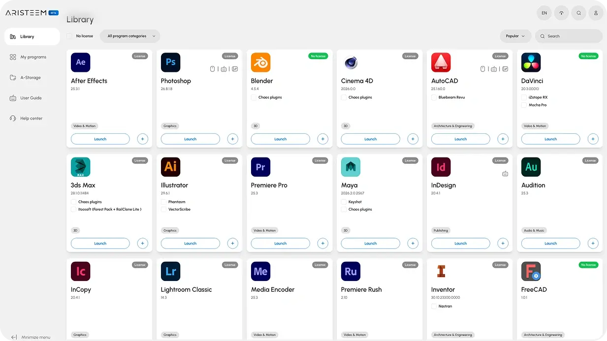 cloud windows vm library