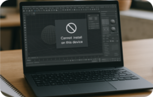 3ds Max alternative workflow on Linux OS showcasing the 3D viewport and Arnold render preview in a browser tab.