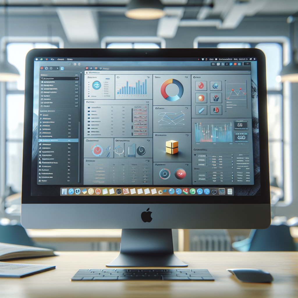 Best way to run Power BI on macOS: open the full Desktop app in your browser - realistic Mac workspace with Power BI