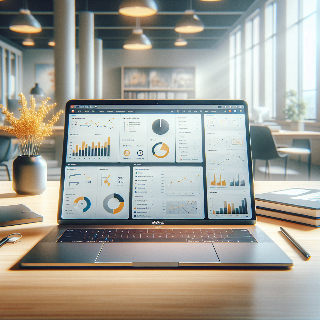 Download Power BI for Mac: why you can’t on macOS - realistic Mac workspace with Power BI