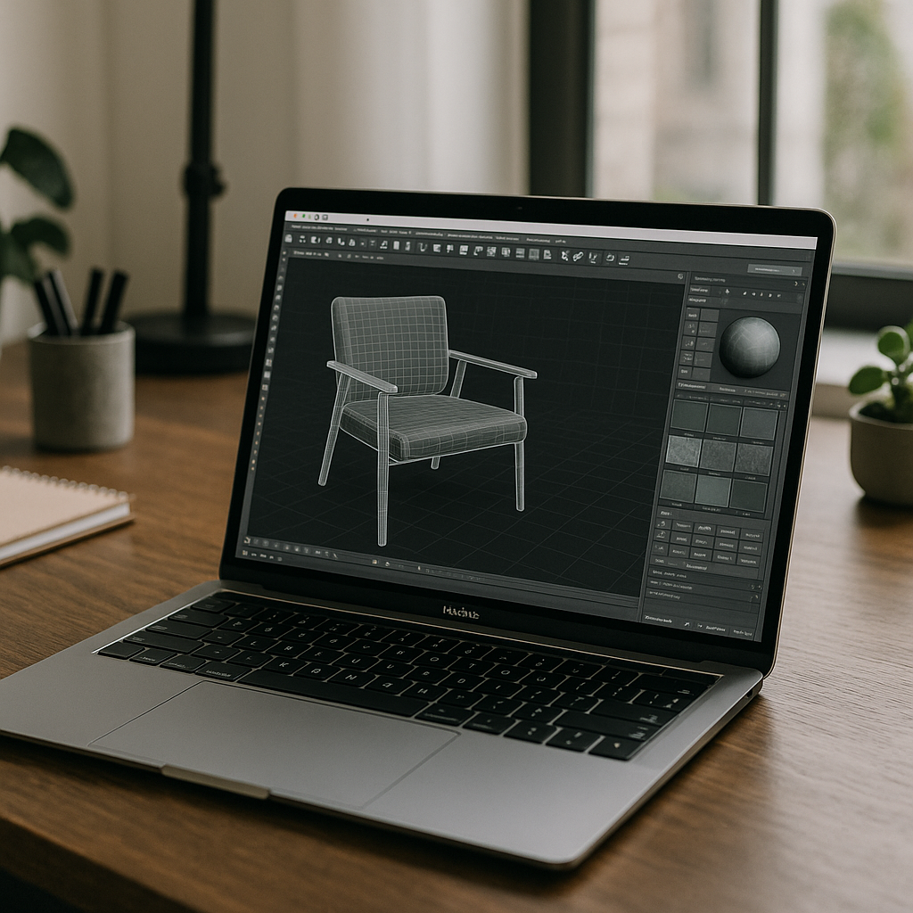 The best 3ds Max on Mac approach: open it in your browser - realistic Mac workspace with 3ds Max