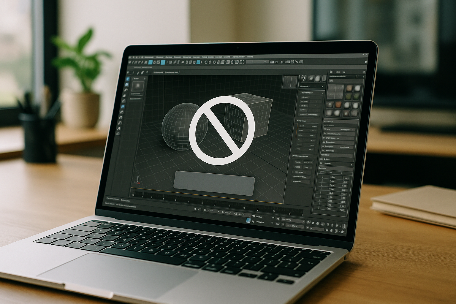 The real 3ds Max on Mac problem: Apple Silicon limits and slow viewports - realistic Mac workspace with 3ds Max