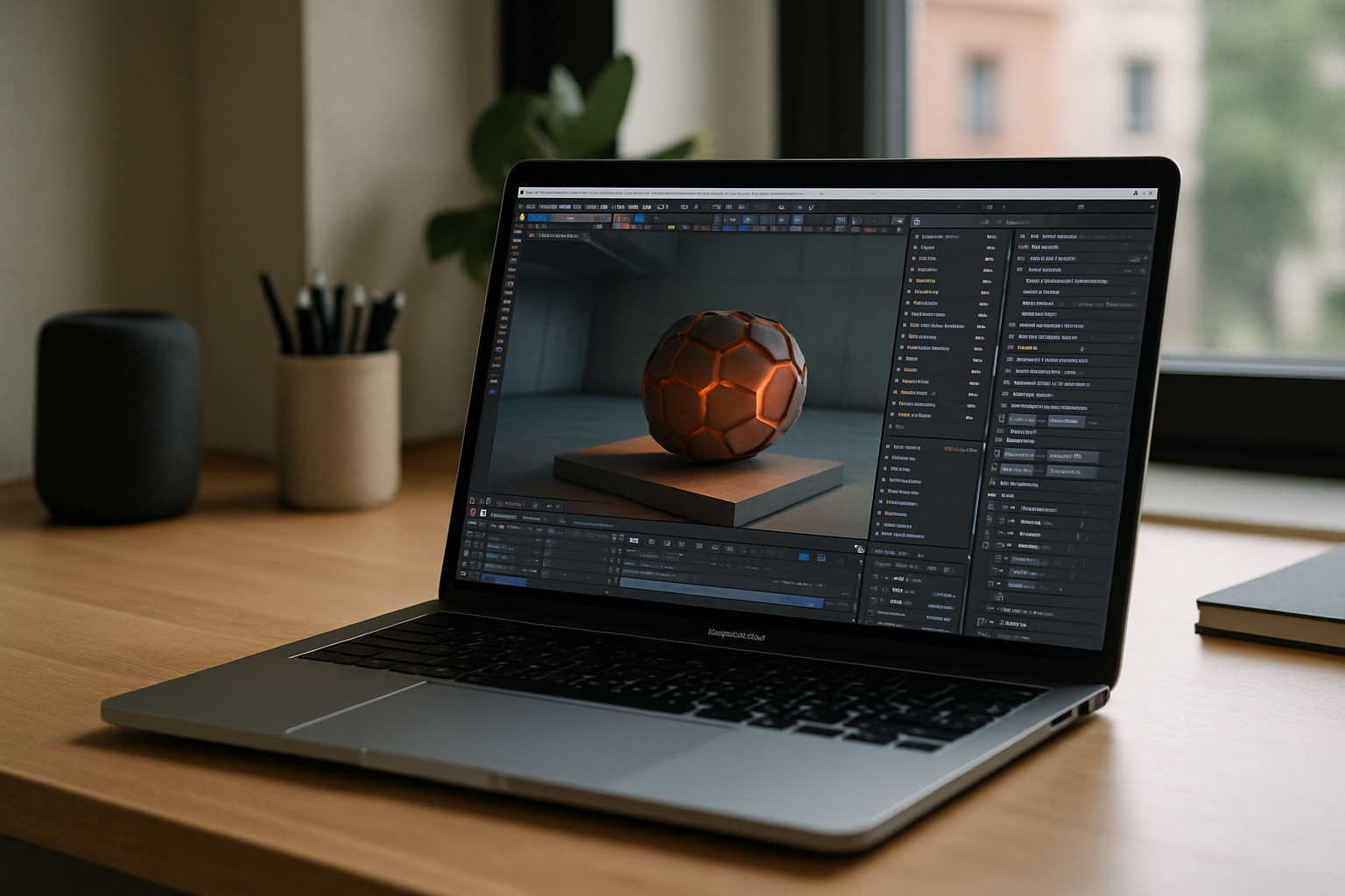 A better way to run C4D on MacBook: a browser workspace with GPU power - realistic Mac workspace with professional desktop software