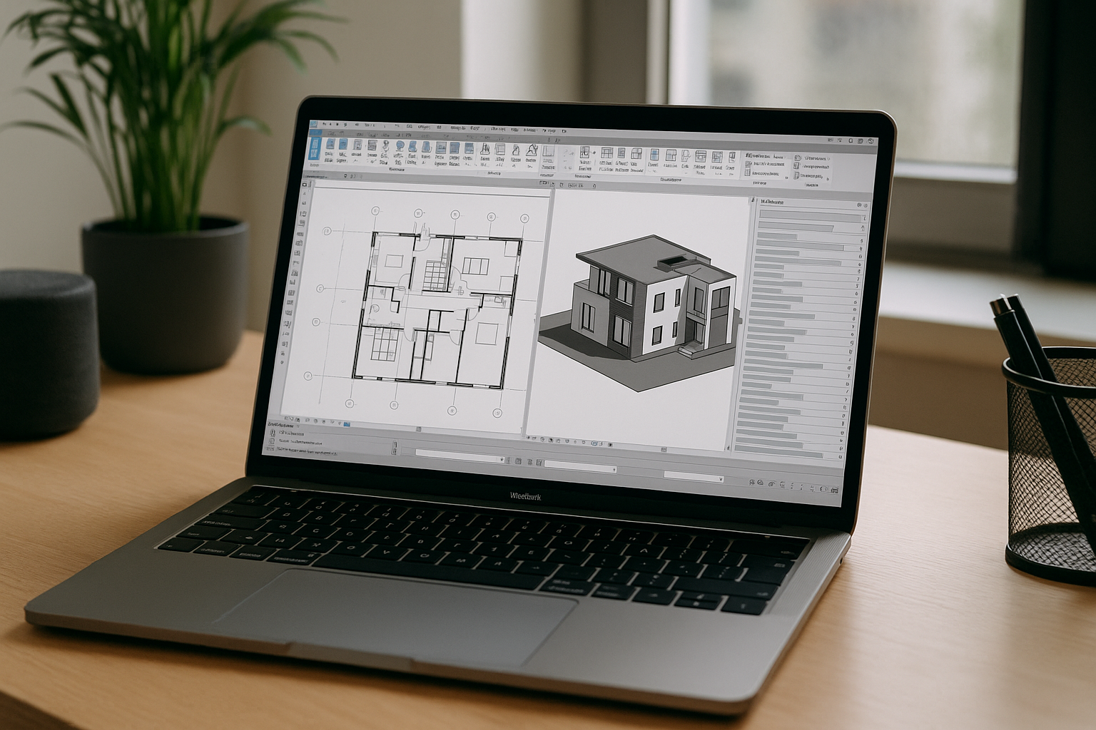 The Autodesk Revit roadblock on managed and low-power devices - realistic device from the article topic with Revit