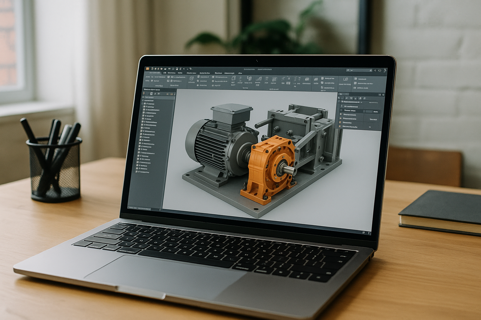 When Running Autodesk CAD Inventor Isn’t Possible on Your Device - realistic device from the article topic with Inventor