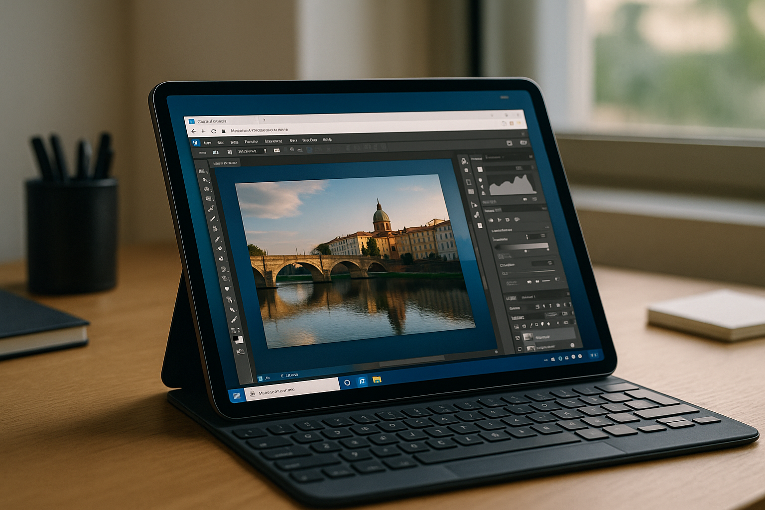 Why professionals look for Photoshop alternatives when devices fall short - realistic device from the article topic with Photoshop