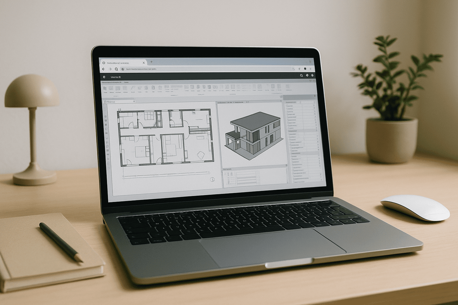 Architect running BIM with can revit work on mac via cloud PC solution on laptop