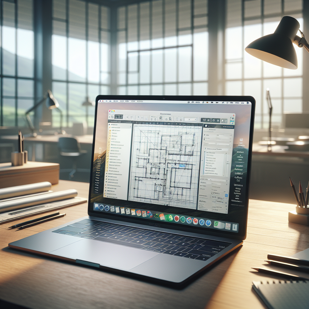 The best way to run AutoCAD on Mac without installation - realistic Mac workspace with autocad