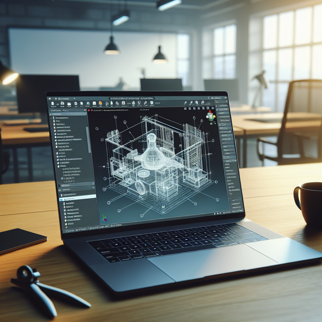 SolidWorks on Linux: where projects stall and deadlines slip - realistic Linux laptop workspace with SolidWorks