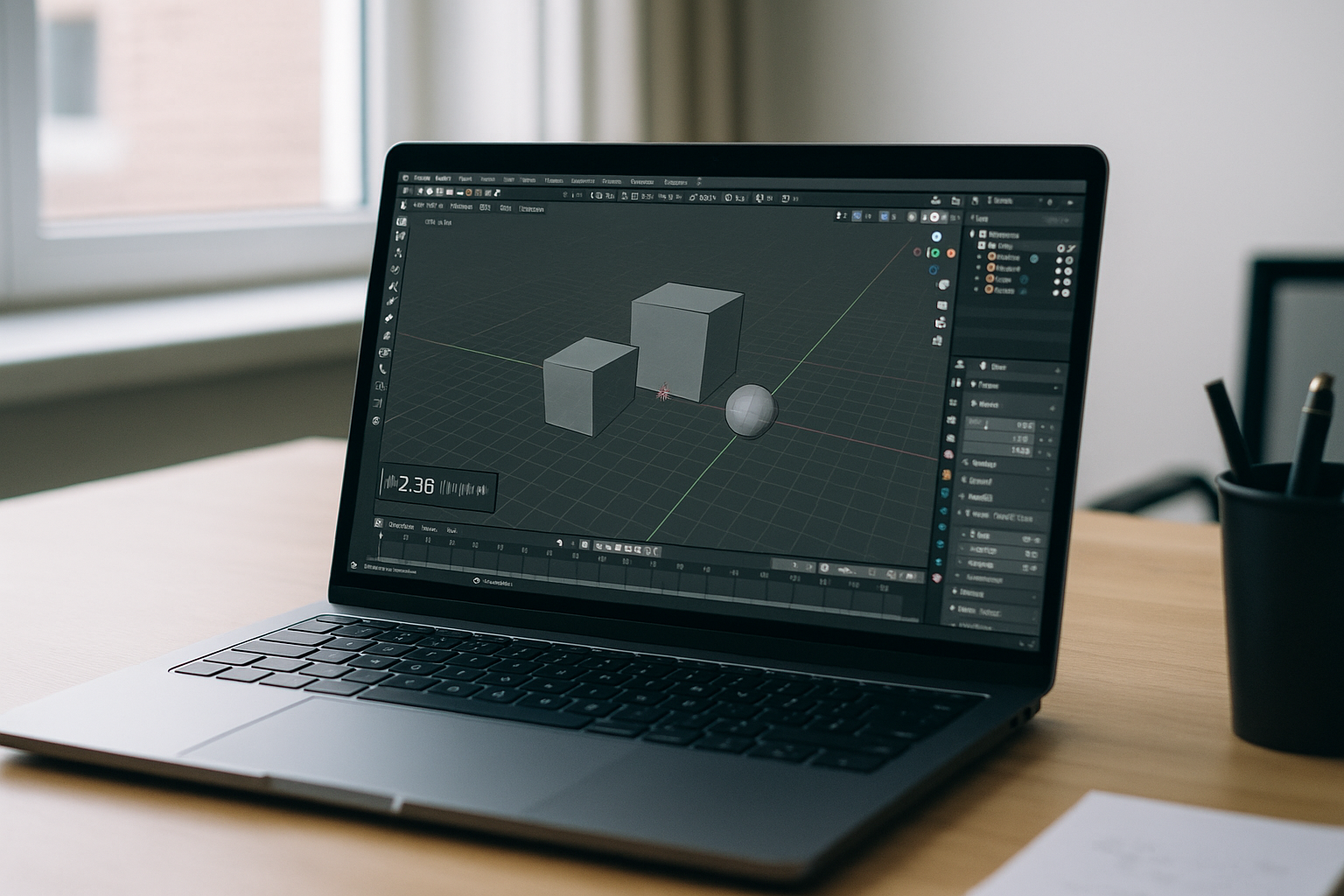 The Real Pain Behind Blender Online Needs - laptop running professional desktop software