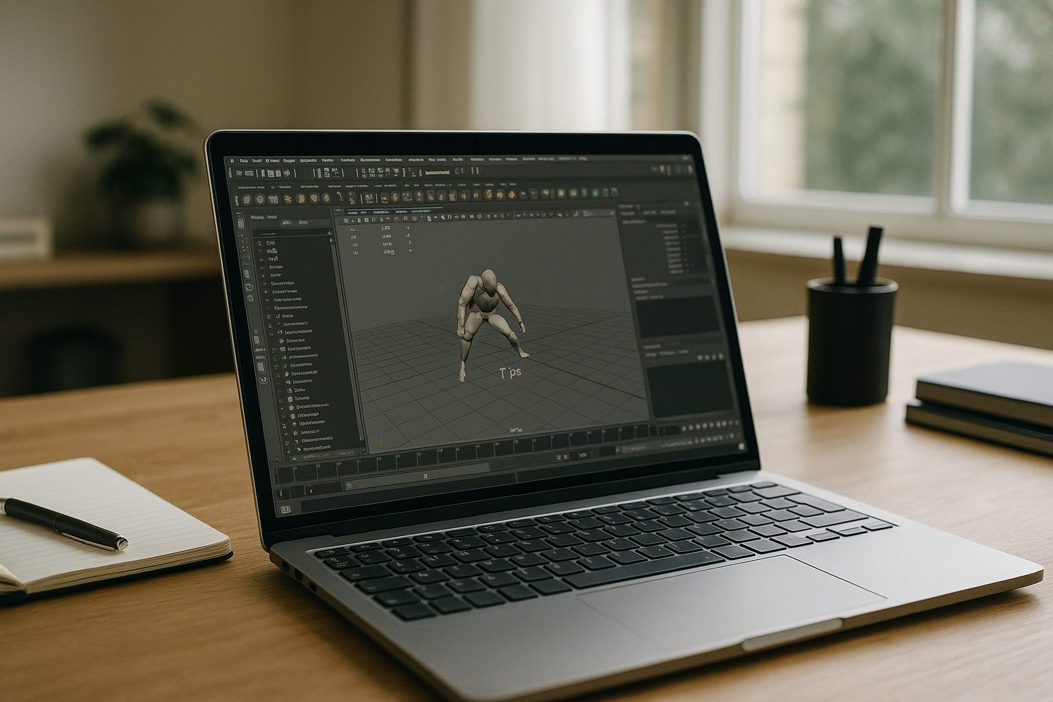 When Autodesk Maya for Linux Halts Your Workflow - laptop running professional desktop software