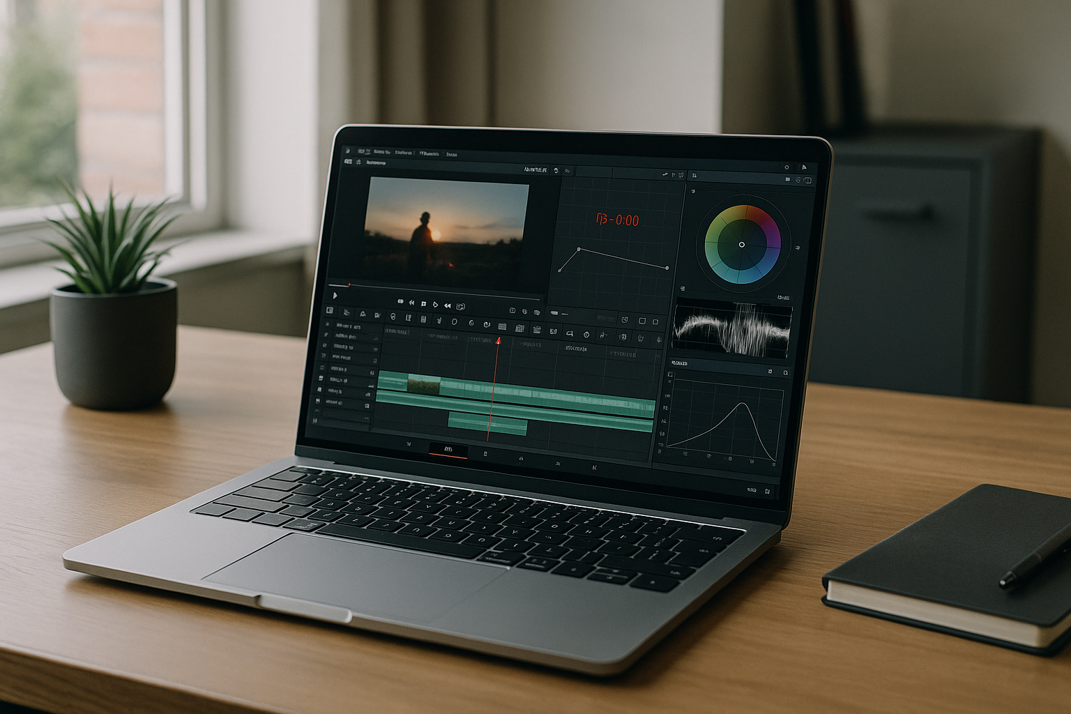 DaVinci Resolve online when installs are blocked and hardware lags - laptop running professional desktop software