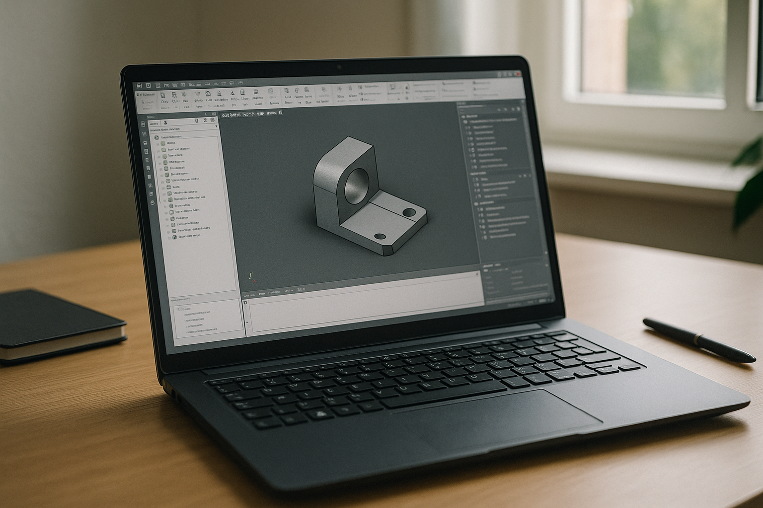Does SolidWorks Work on Linux? The Real-World Roadblocks - laptop running professional desktop software