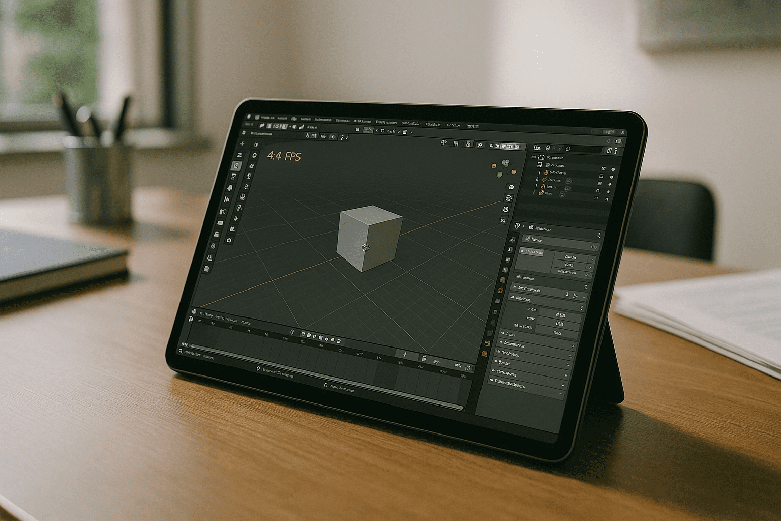The practical roadblock with Blender on iPad for mobile production - iPad running professional desktop software