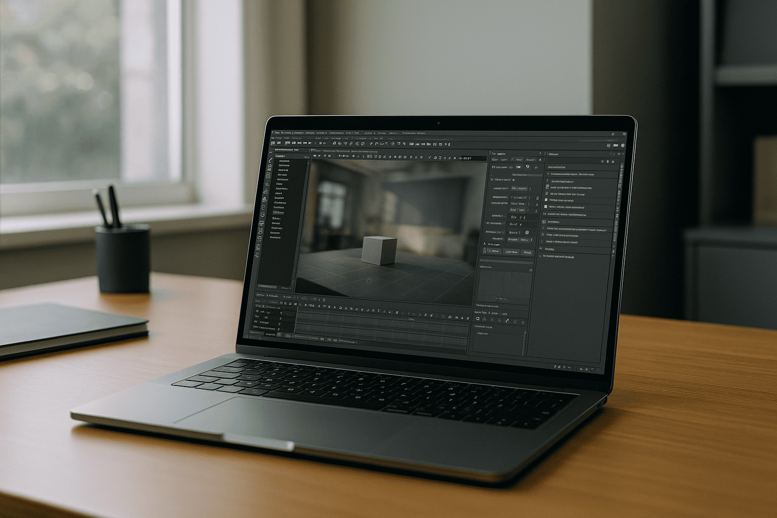 When a Cloud PC Solves the PC Bottleneck - laptop running professional desktop software