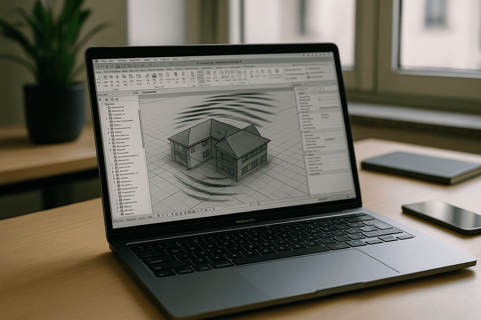Revit on macOS Challenges for Professionals - MacBook running professional desktop software