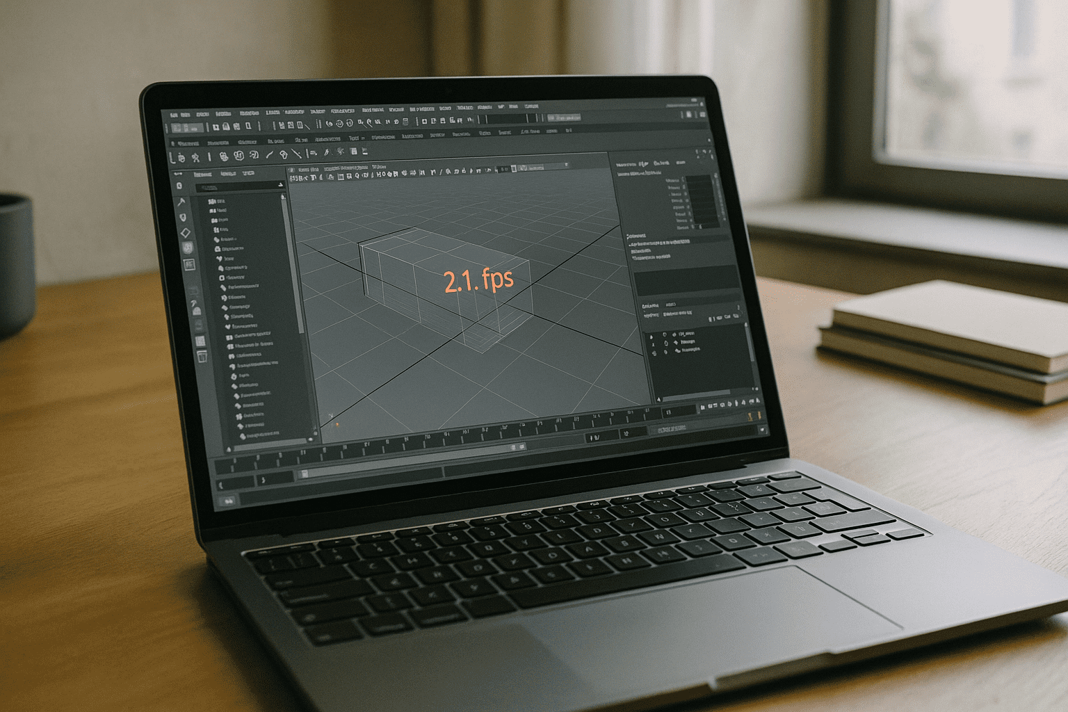 When Software 3D Maya Access Stops Your Workflow - laptop running professional desktop software