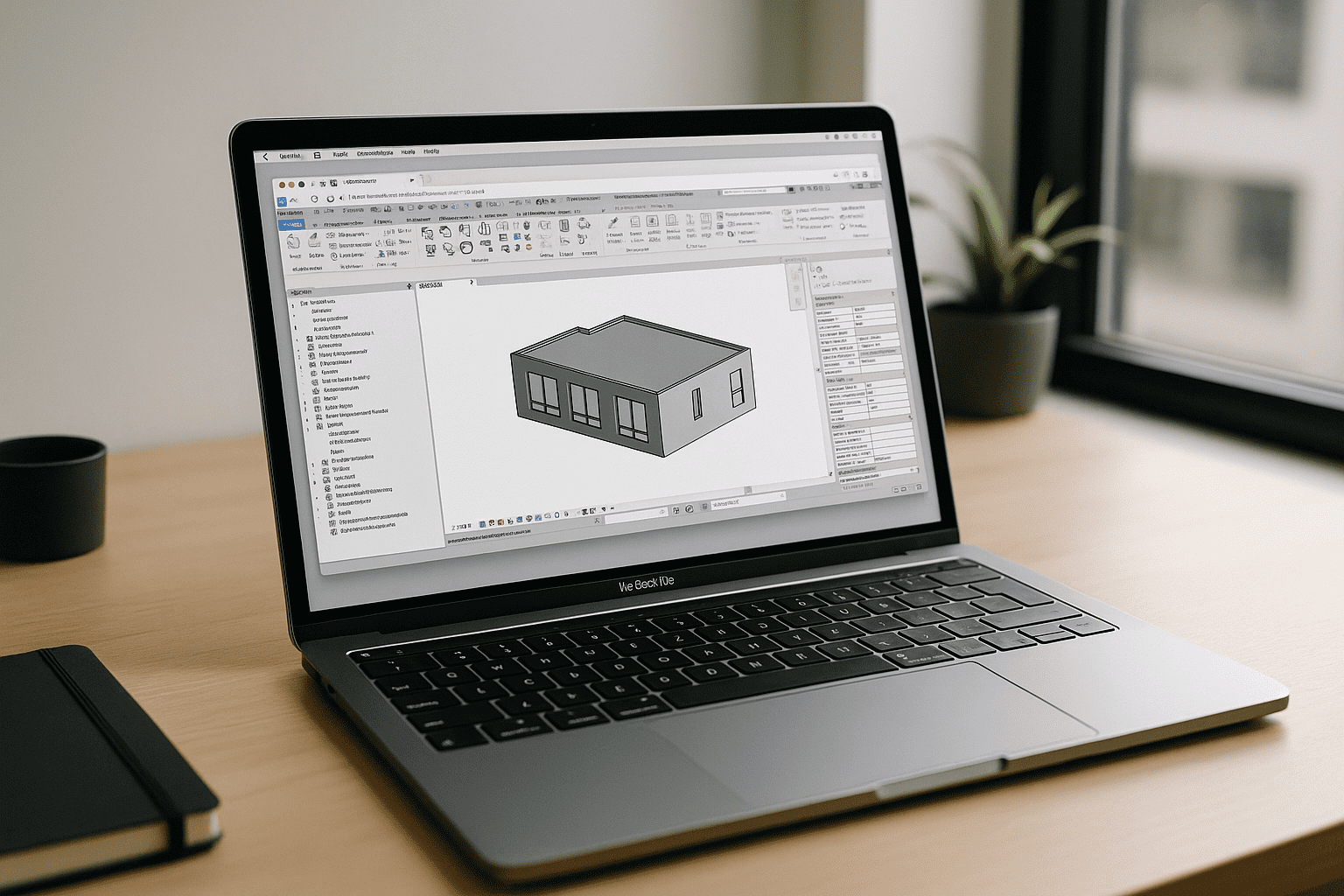 Architect running Revit Autodesk Mac on MacBook through a secure cloud PC in browser