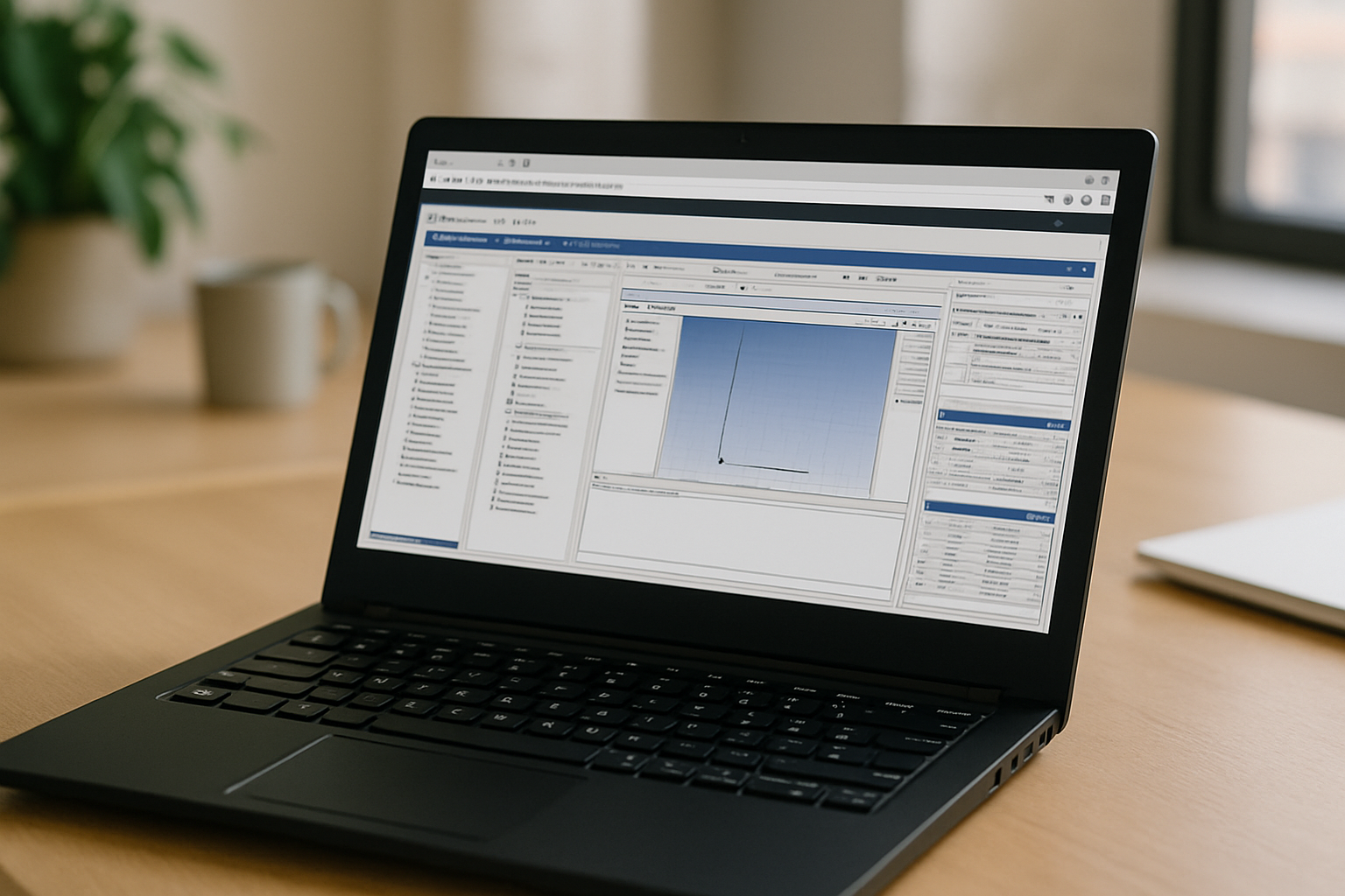 Fastest way past Ansys Linux installation errors - realistic Linux laptop workspace with professional desktop software