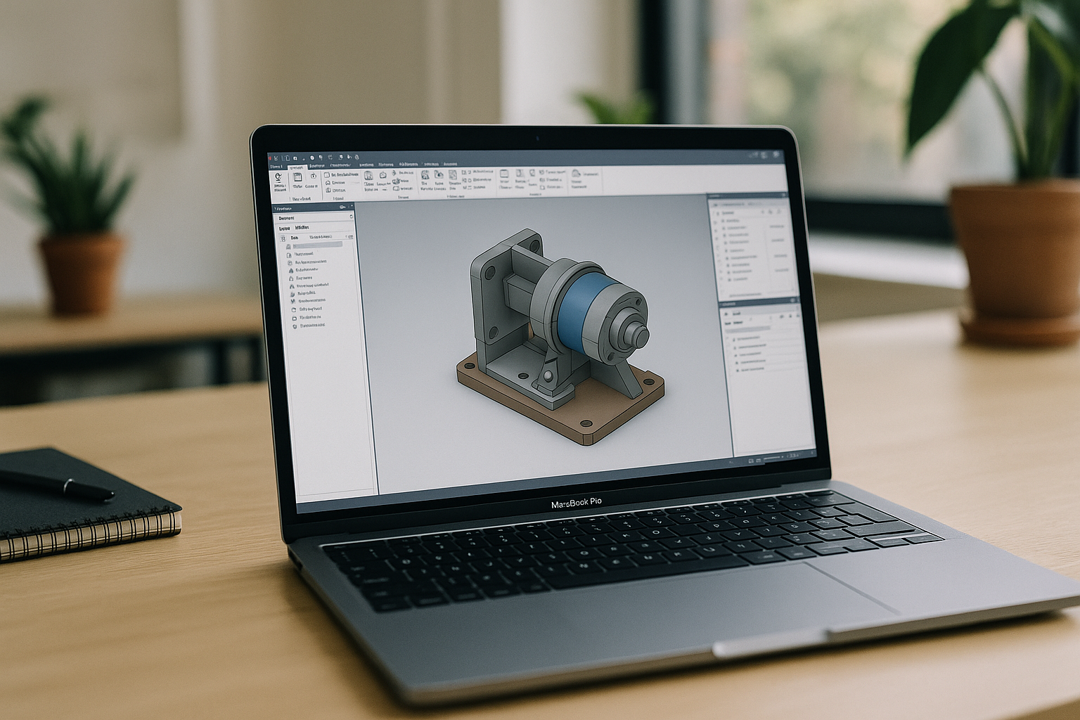 Autodesk Inventor Mac roadblocks when you need full desktop CAD now - realistic Mac workspace with professional desktop software