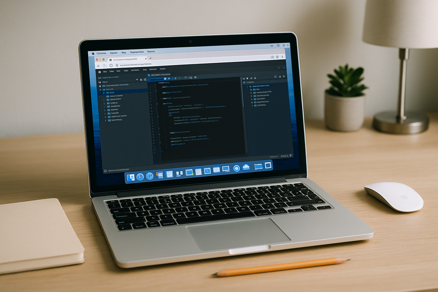 Data analyst running PyCharm in browser using a cloud PC workspace