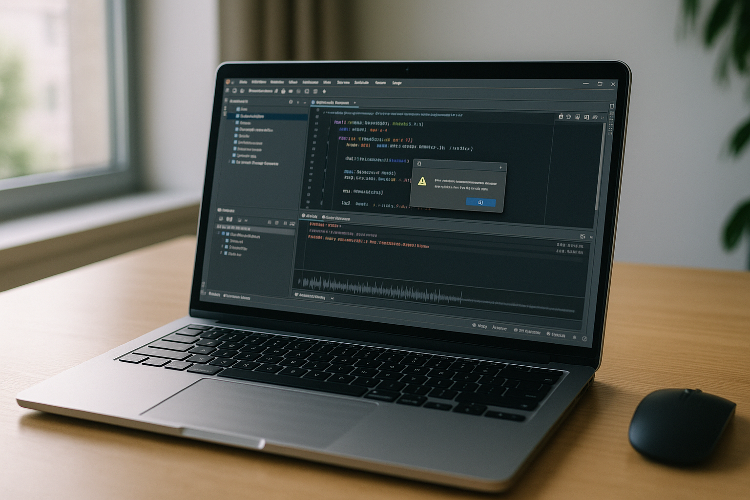 PyCharm in Browser for Blocked Installs and Heavy Data - laptop running professional desktop software
