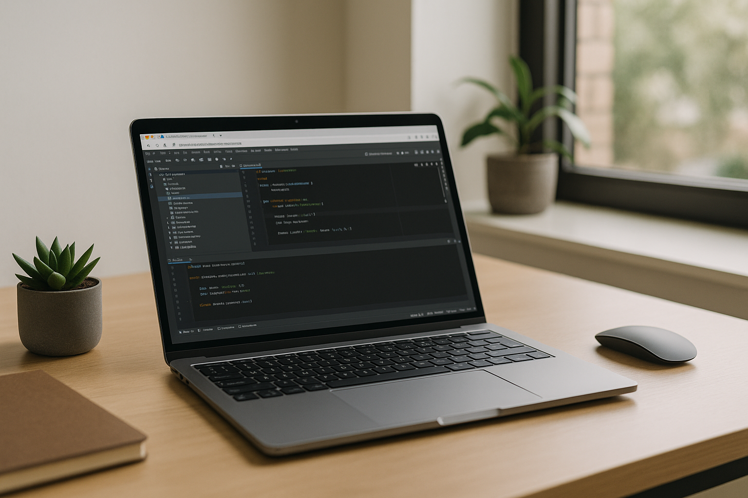 Best Way to Run PyCharm Online Without Local Setup - laptop running professional desktop software