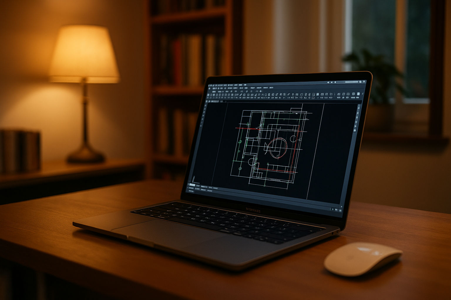 AutoCAD Macintosh: when Windows-only toolsets block delivery - MacBook with AutoCAD in home