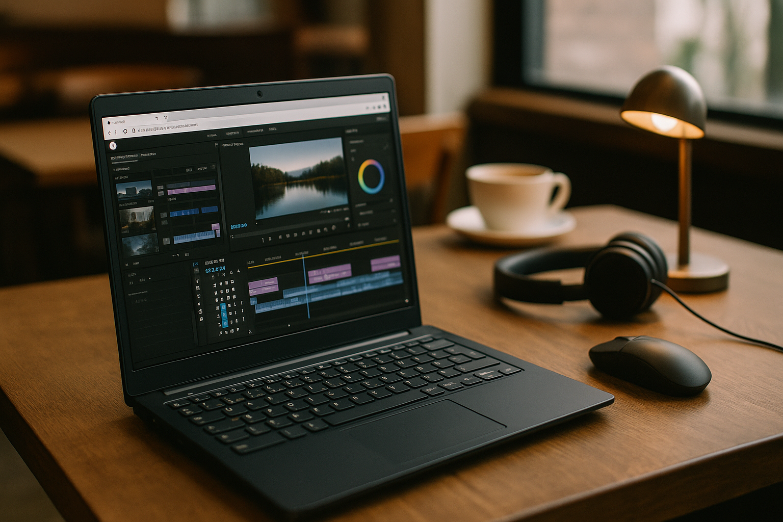 Premiere Pro workflow on Linux via cloud workspace