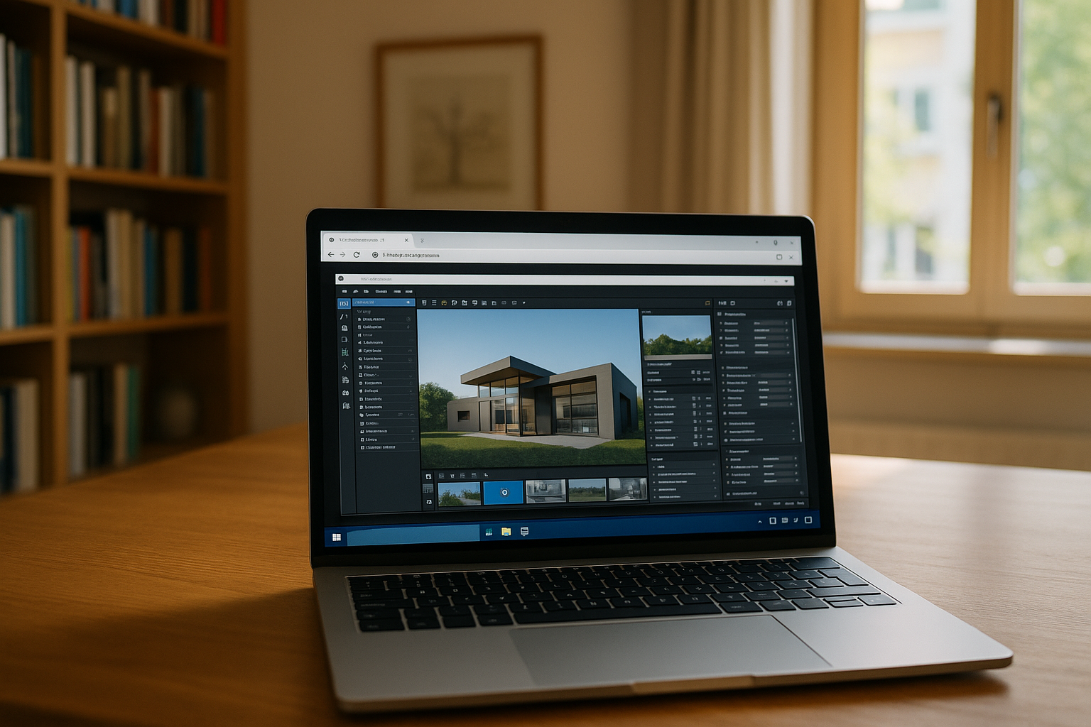 Student accessing Lumion for students through cloud PC on Mac