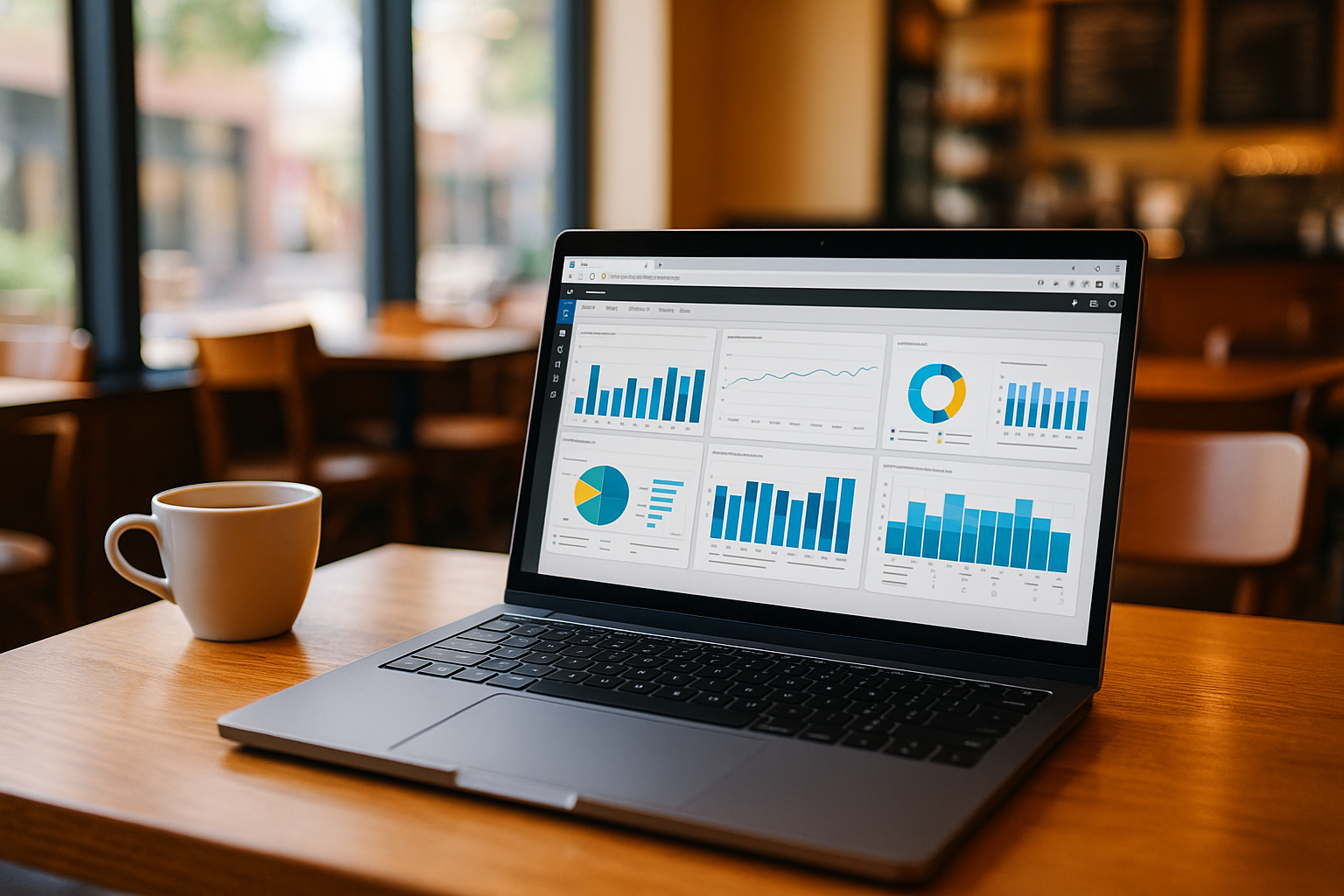User learning to create dashboards using Power BI guide