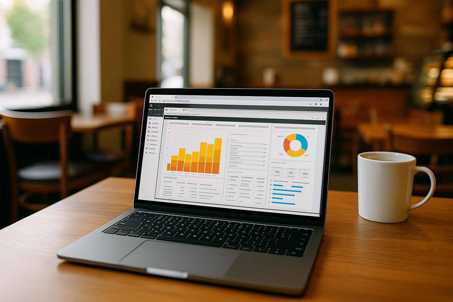User exploring Power BI User Guide through online course