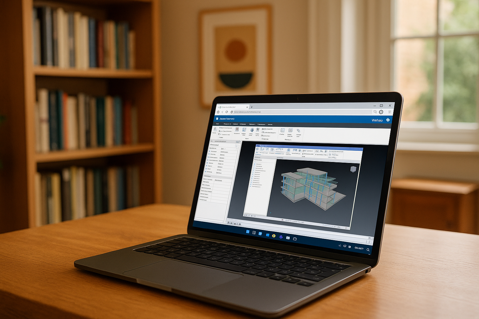 Engineer using Navisworks Manage Autodesk on Linux via cloud PC