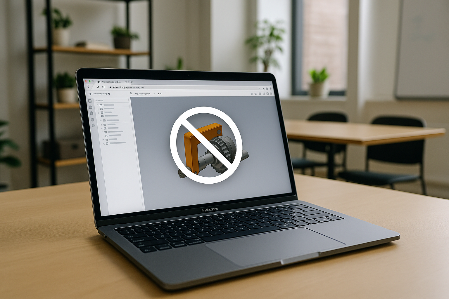 Engineer using Autodesk Inventor for Mac through a cloud PC solution