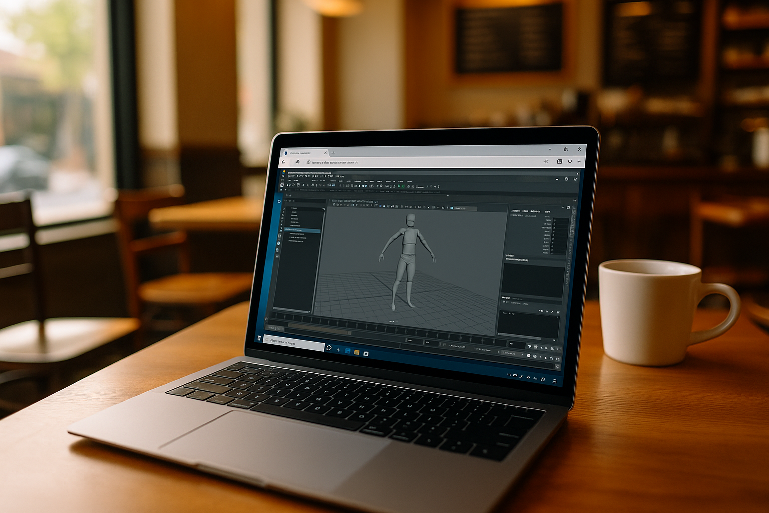 User running Autodesk Maya on Mac using cloud PC solution