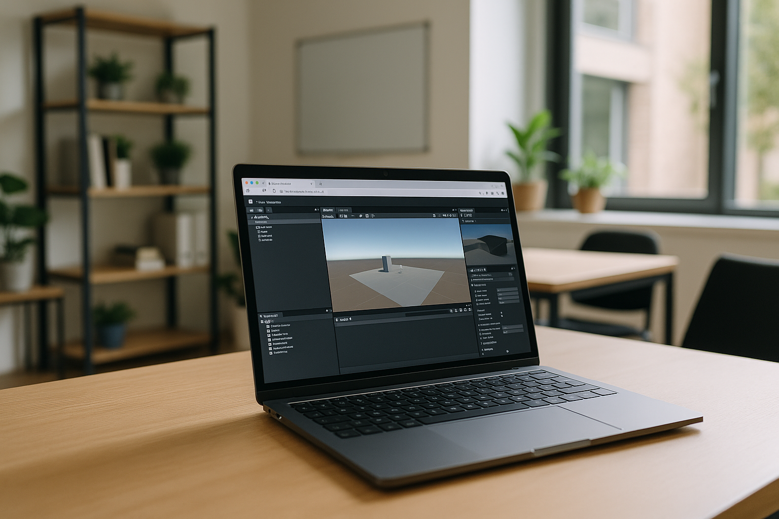 User running Unity 3D Game Maker on cloud PC