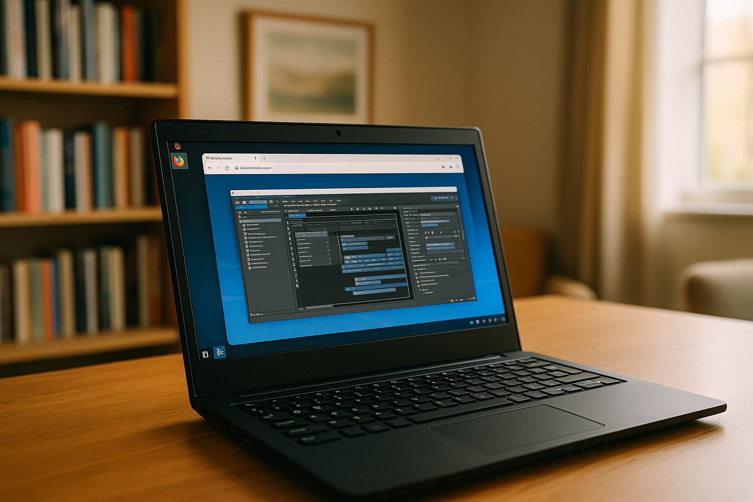 User utilizing Virtual Machine Software for desktop applications