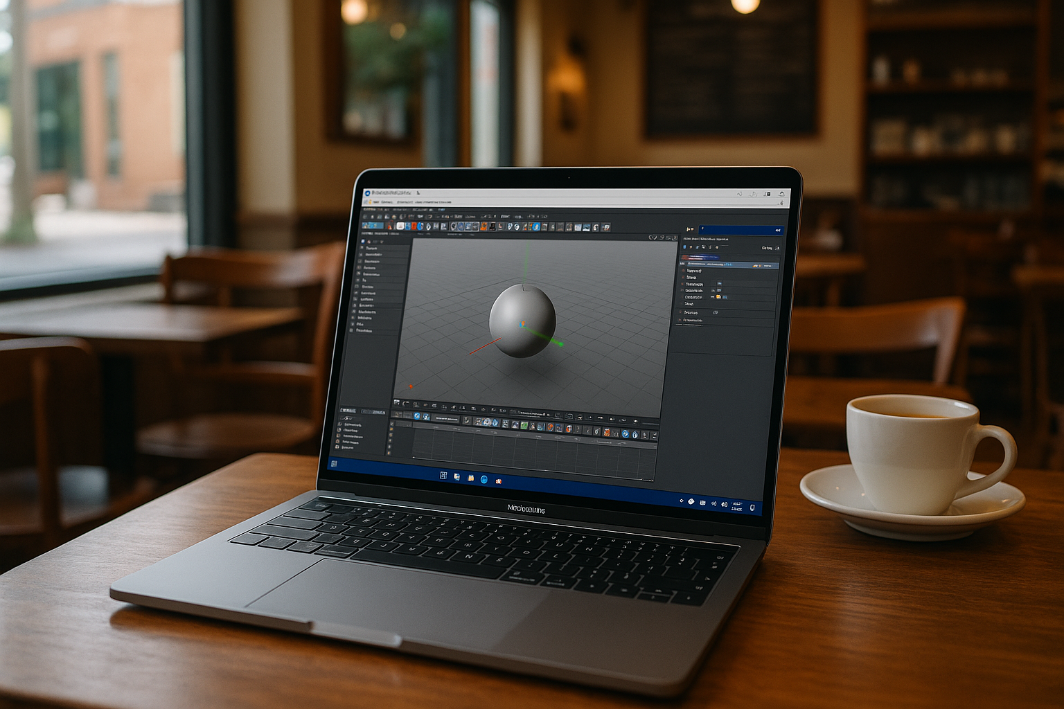 User running Cinema 4D for Mac via cloud PC solution