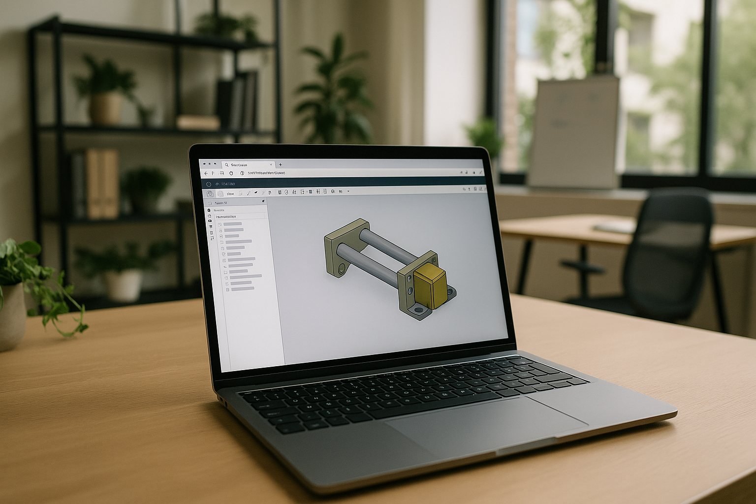 Engineer using Autodesk Inventor on Mac via cloud PC solution