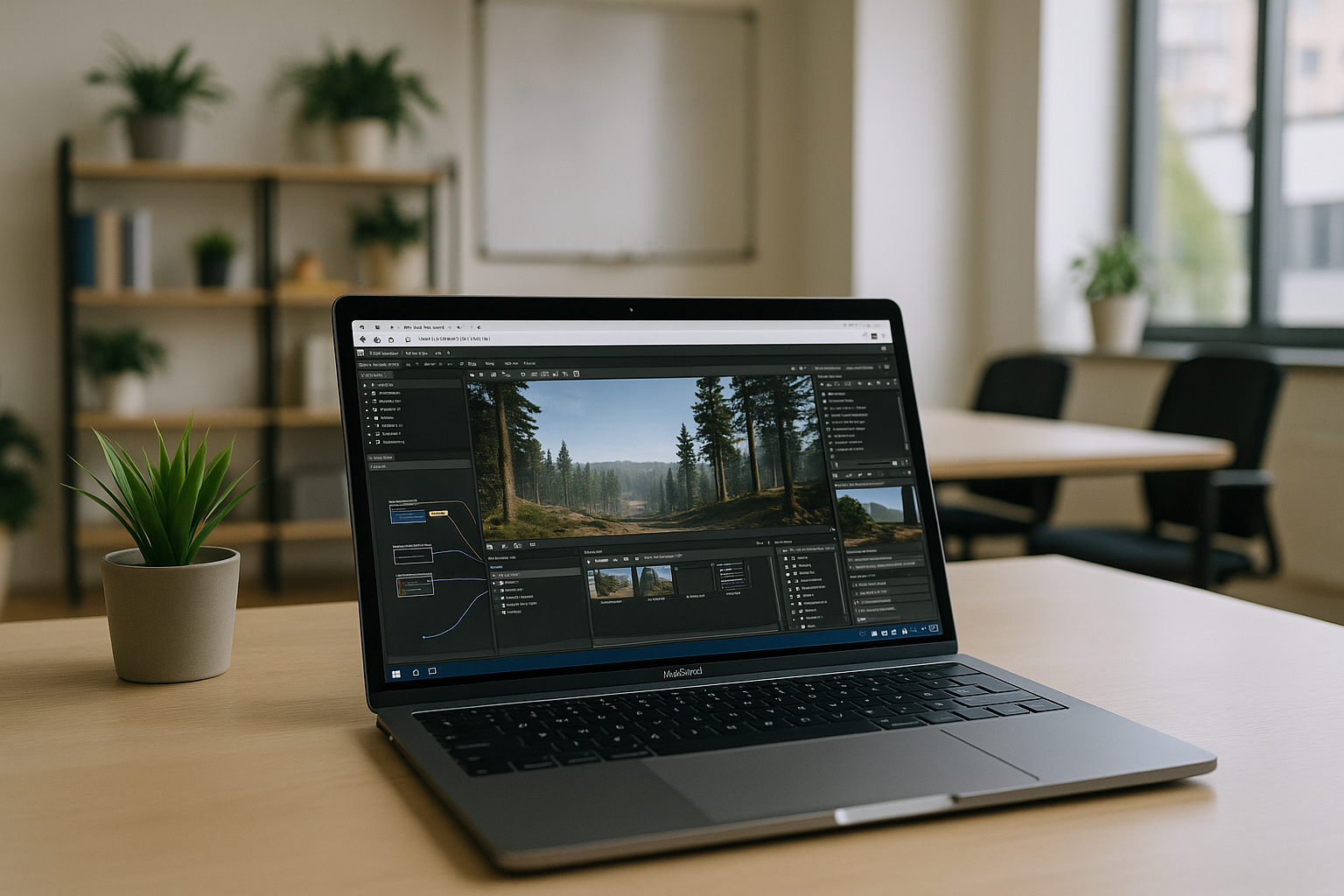 User developing games with CryEngine on Mac using cloud PC