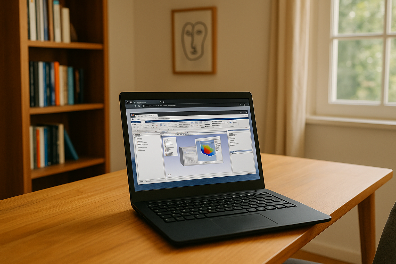 Engineer using Ansys on Linux through cloud PC solution