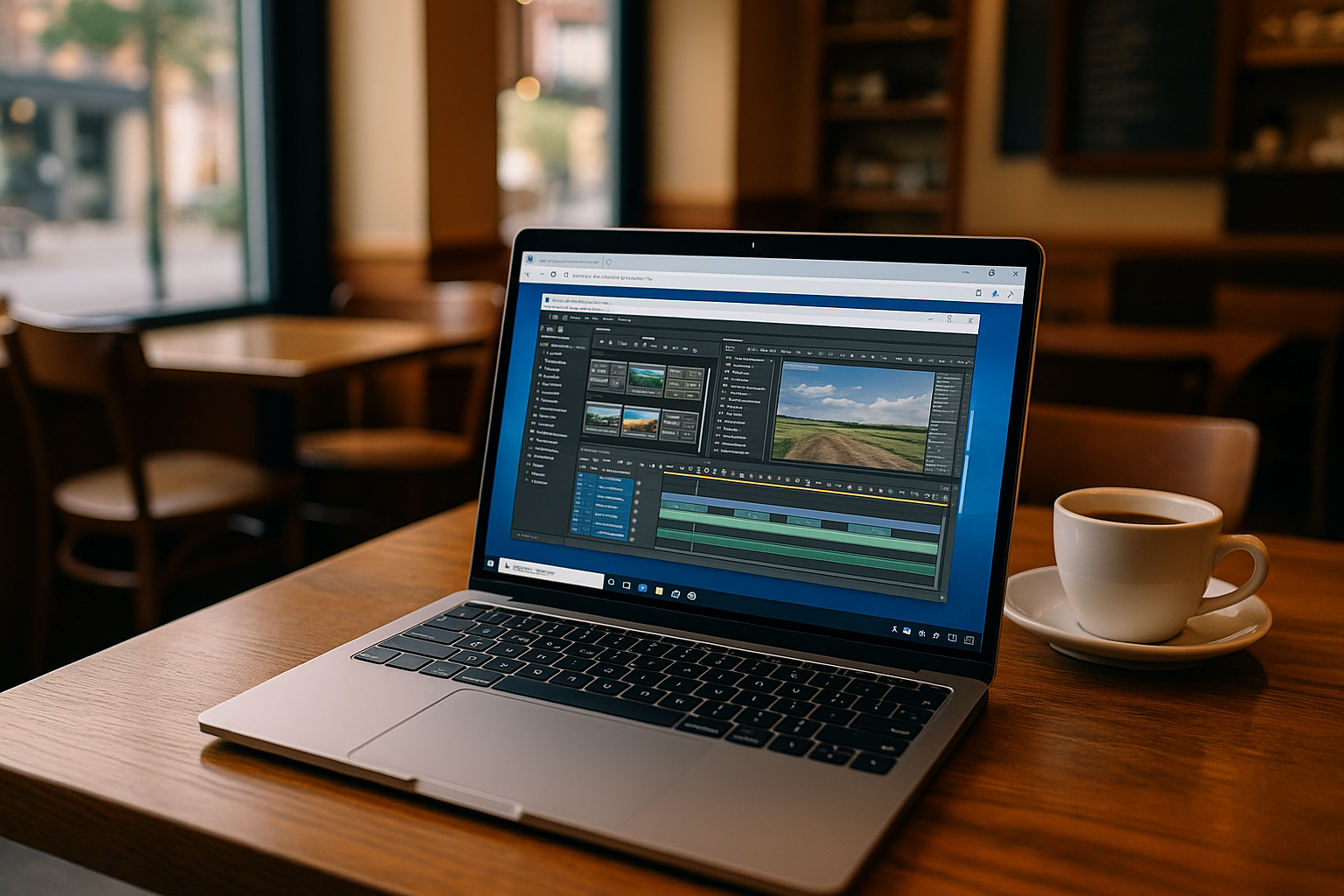 User operating a Virtual Machine via cloud PC for software testing