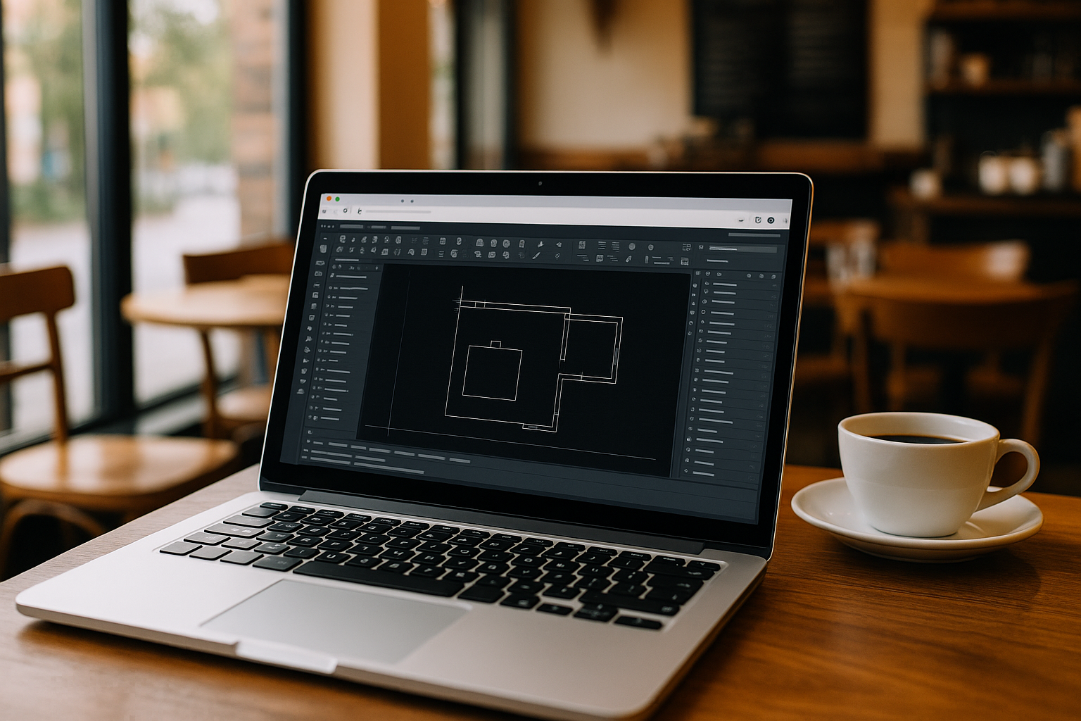 User running Bluebeam Revu CAD via cloud PC for design tasks