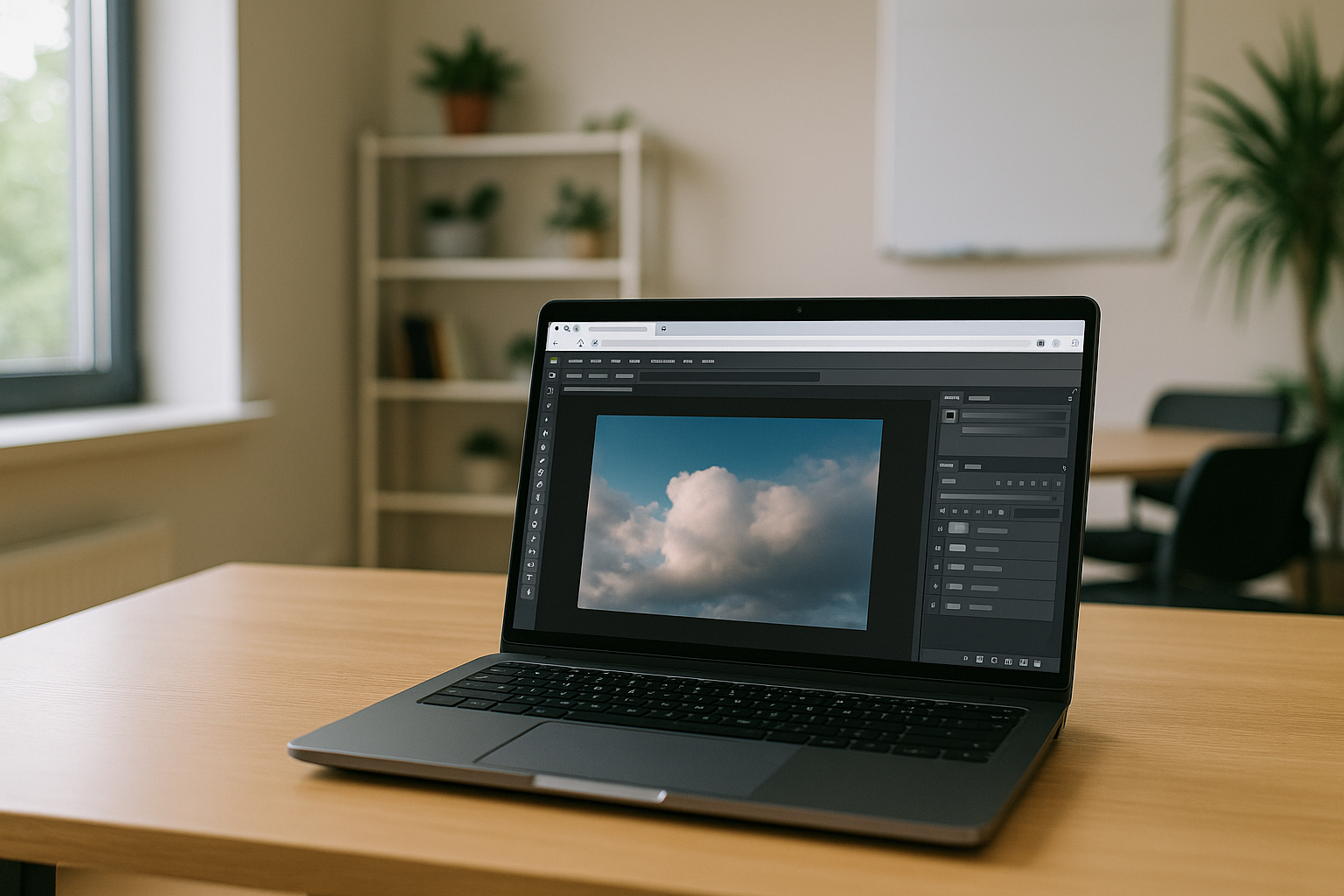 User accessing software through cloud PC solution