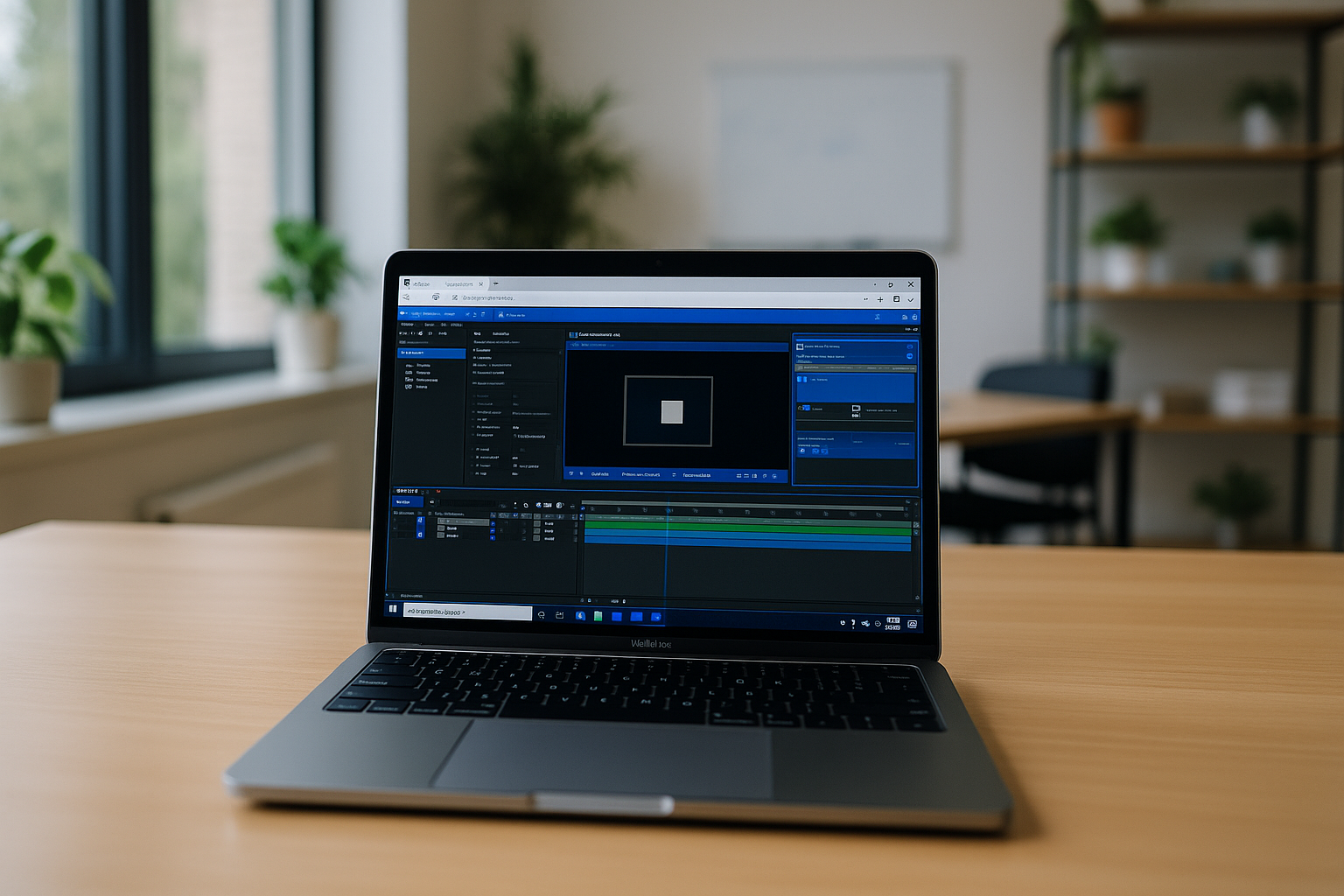 User accessing After Effects Cloud on a device through cloud PC