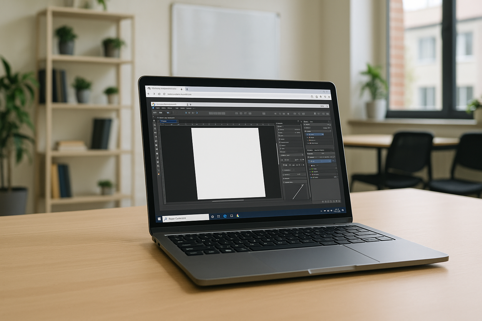 User accessing Affinity Publisher 2 on any operating system via cloud PC